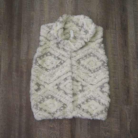 NWT Anthropologie Amadi Basia Faux Fur Vest Sz S - Picture 5 of 8